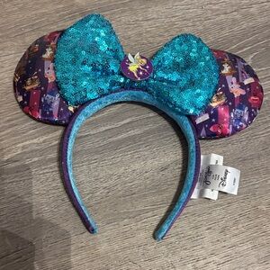 Disney Teal Sequin Ears Headband
